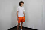 Orange Mesh Shorts